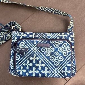 Vera Bradley Blue Patterned Women's Crossbody Bag